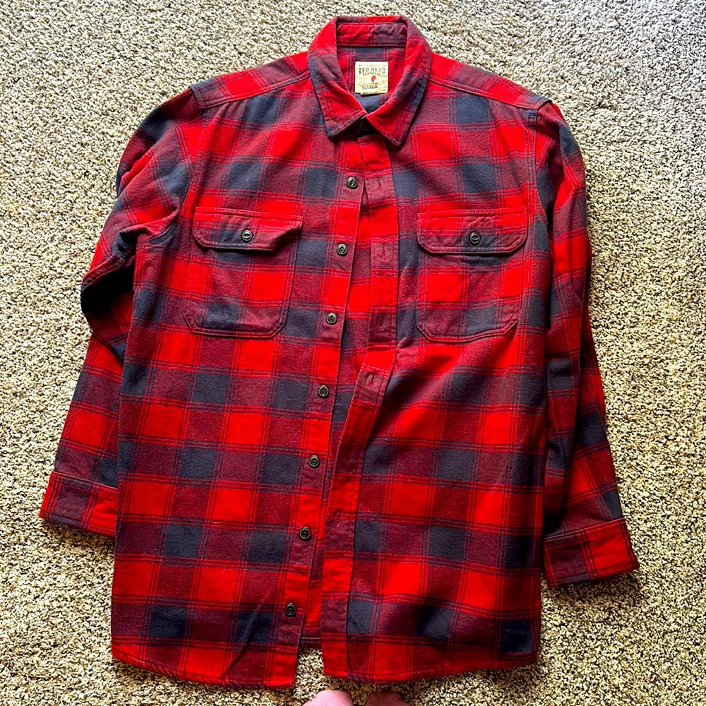 Red Head Brand Co flannel shirt